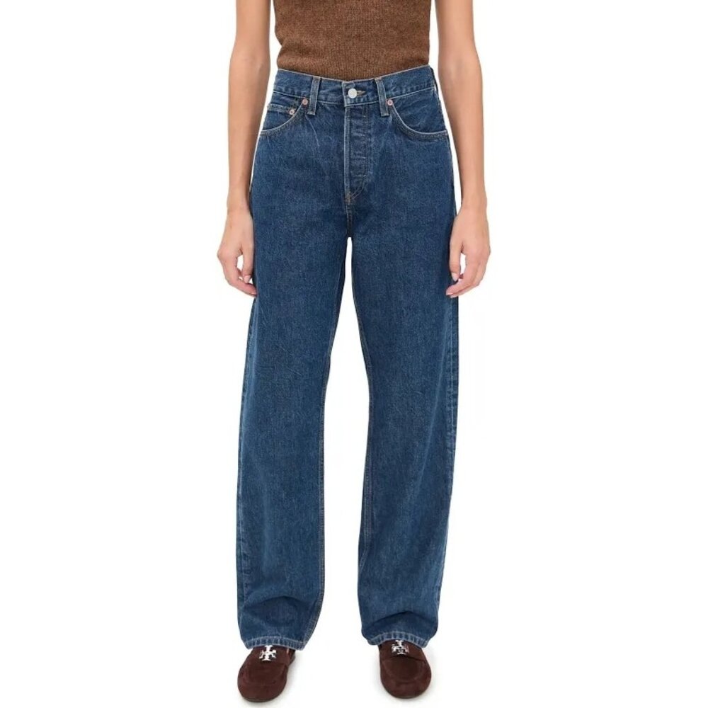 RE/ DONE High-Rise Straight Leg Jeans size 27 NEW